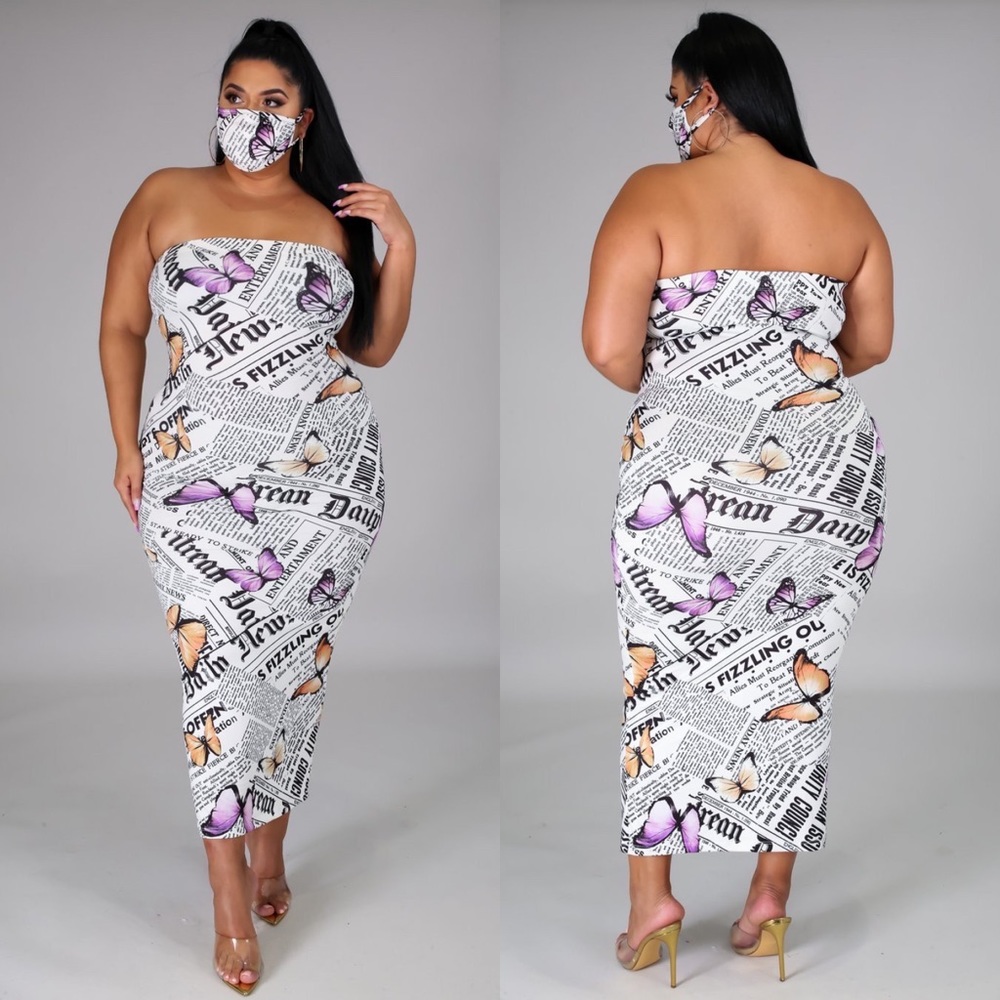 News Set Dress With Mask